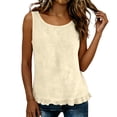 thumbnail image 4 of Shihyeh Linen Shirts for Women Linen Tank Tops for Women Linen Tops for Women Clothes for Women Summer, 4 of 9