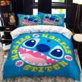 Lilo and Stitch Cartoon Stitch Animation 3D Home Textile Three Piece