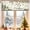 Light Beige, variant on Watercolor Teal Green Black Floral Kitchen Curtains Valances for Windows Farmhouse Leaf Flowers Rod Pocket Small Valance Window Treatments Half Short Curtain 45x18 Inch for Bathroom Living Room Decor