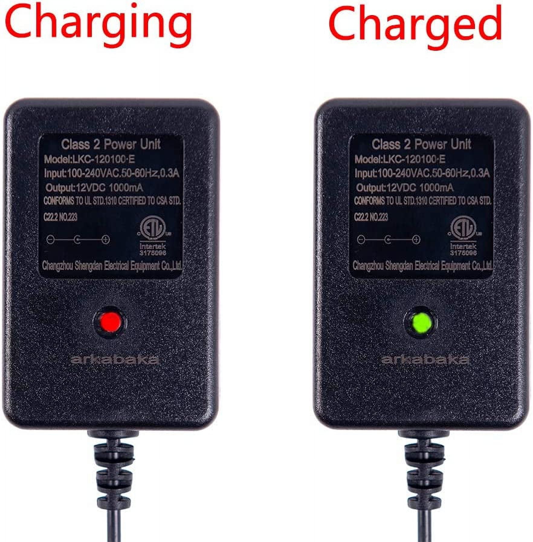 12V Charger for Kids Ride On Car, 12 Volt Battery Charger for Ride on Toys SUV Car a Variety of Electric Baby Carriage Ride Toy Battery Supply Power Adapter