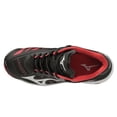 thumbnail image 5 of Mizuno Wave Lightning Z5 Women's Volleyball Shoe, Size 8.5, Black-Red (9010), 5 of 7