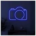 thumbnail image 2 of Letrero De Neón Con Forma Cámara, Diseño Minimalista, Ideal Para Estudios Fotográficos, Brillo Ajustable, 38cm, 2 of 3