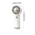 thumbnail image 3 of Apmemiss Clearance Handheld Fan Outdoor Convenient Small Fan Desktop Small Fan. USB Charging Fan Equipped with Charging Wires, 3 of 7