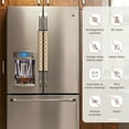 thumbnail image 2 of Refrigerator Door Handle Covers Set of 2, Thanksgiving Turkey Adjustable Non Slip Fridge Handle Covers, Appliance Handle Covers for Dishwasher Cuteness Oven Kitchen Decor, 2 of 6