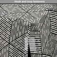 thumbnail image 4 of Geometric Dog Crate Cover, Cubic Forms with Inner Abstract Stripes Modern Mosaic Design, Easy to Use Pet Kennel Cover Small Dogs Puppies Kittens, 7 Sizes, Charcoal Grey and Ivory, by Ambesonne, 4 of 6