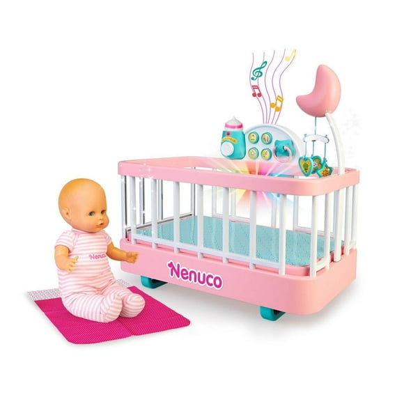 Muñeca Nenuco La cuna que te ayuda 35 cm