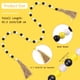thumbnail image 2 of Guirnalda de cuentas de madera con borlas, cuentas de madera de abeja, decoración rústica de verano para el hogar, bandeja escalonada, estante, decoración de exhibición Zhivalor HMHZ945, 2 of 7