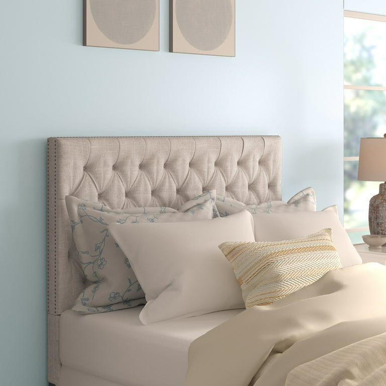 Neher upholstered 2024 wingback headboard