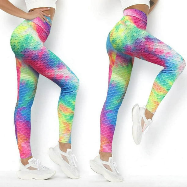 Womens Workout Leggings High Waisted Yoga Pants for Women Tie Dye Gym  Joggers Lightweight Athletic Legging Pant