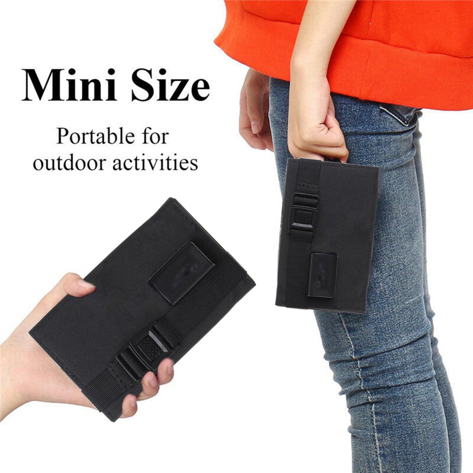 Tmalltide 100W 5V USB Solar Panel Portable Folding Foldable Waterproof Power Bank Outdoor Camping Hiking Phone Charger Cells