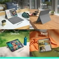 thumbnail image 4 of Logitech Combo Touch iPad Air 13-inch (M2, M3 & M4) (2024, 2025 & 2026) Keyboard Case - Detachable backlit keyboard with kickstand, comfortable typing, multi-use mode - Oxford Grey, 4 of 8