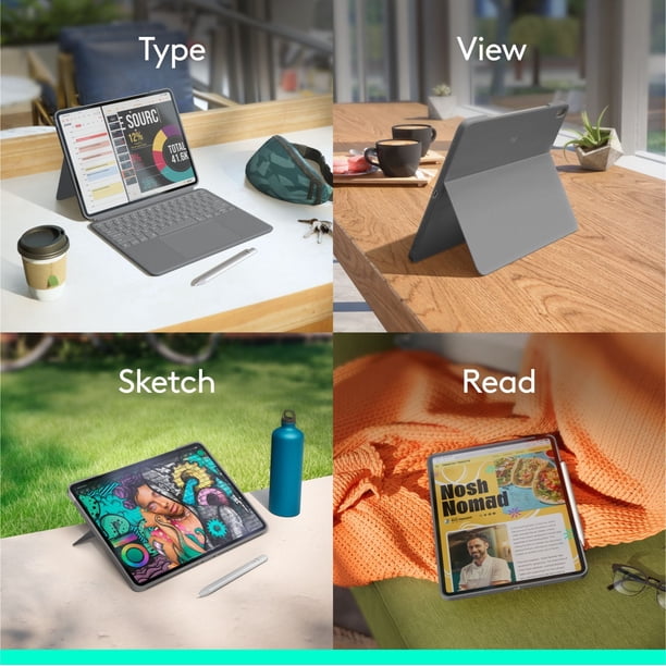 Logitech Combo Touch iPad Air 13-inch (M2, M3 & M4) (2024, 2025