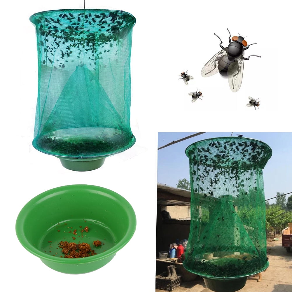 Hanging Flycatcher Folding Fly Trap Mosquito Trap Top Catcher Fly Wasp Insect TM