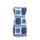 thumbnail image 5 of Mujeres Casual con cuello en V sin mangas vendaje Tie-dye estampado chaleco suelto Sling Dress Pompotops ghjkhdj7059, 5 of 5