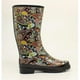 Blazin Roxx 58108-09 Womens Paisley Round Toe Rain Boots&44; Multi Couleur - Taille 9 – image 1 sur 8