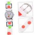 thumbnail image 3 of FONDOTIN Watches For Children Kids Watch 3D Cartoon Design White Silicone 1Pack Time Reading Assistance, 3 of 6