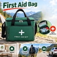 First Aid Bag, Empty Medical Emergency Pouch, Oxford Cloth First Aid ...