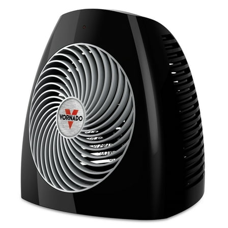 Vornado MVH (2025) Space Heater, 3 Heat Settings, Adjustable Thermostat, Tip-Over Protection, Auto Safety Shut-Off System, Indoor Use, Whole Room Heating, Black