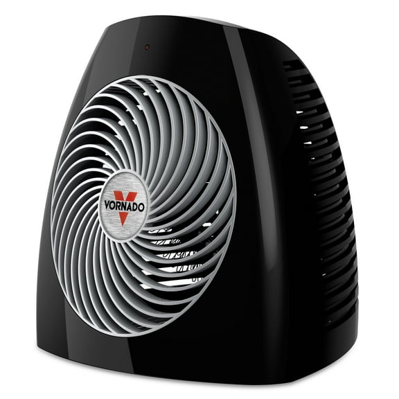 Vornado MVH (2025) Space Heater, 3 Heat Settings, Adjustable Thermostat, Tip-Over Protection, Auto Safety Shut-Off System, Indoor Use, Whole Room Heating, Black