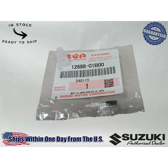 Suzuki OEM Bush Exhuast Valve Rod Quadracer 250 Rm80 Rm85 Rm125 - 12686-01B00