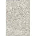 thumbnail image 2 of SAFAVIEH Abstract Tobon Geometric Circles Area Rug, Ivory/Gray, 6' x 9', 2 of 8