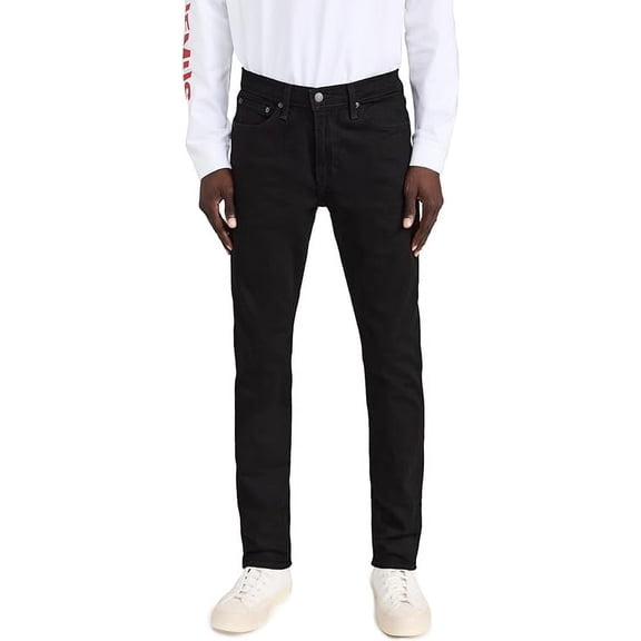 Levi's Slim fit Stretch Black Jeans, (Men's)