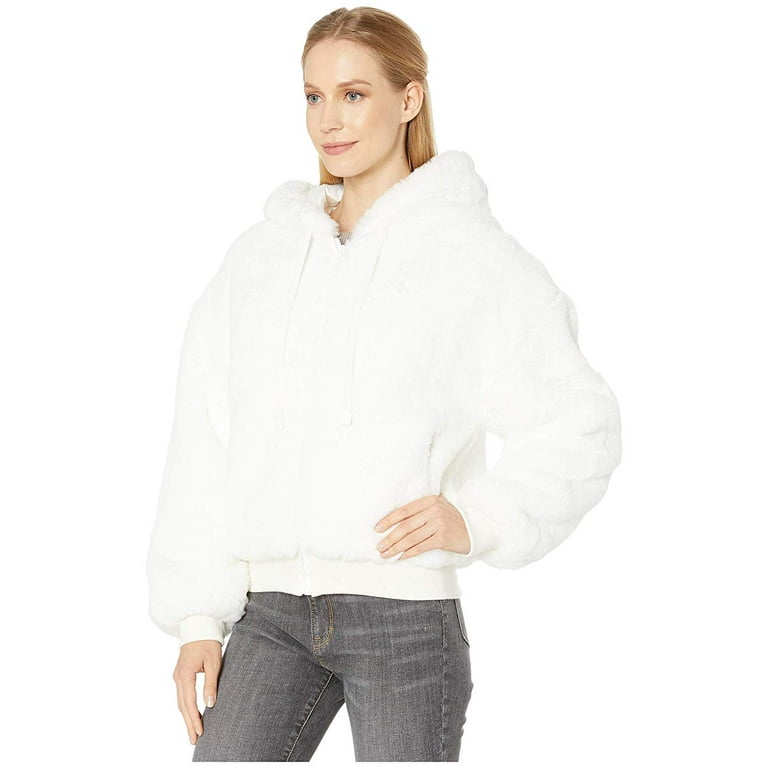 Blanc Noir Cozy Sherpa Hoodie Cream Walmart