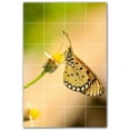 thumbnail image 1 of Picture-Tiles.com: Butterfly Ceramic Tile Wall Mural WAL500310-46M. 24"W x 36"H using (24) 6" x 6" Ceramic Tiles-Satin Finish, 1 of 3
