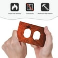 thumbnail image 4 of Disketp Spider Web Decorative Light Switch or Outlet Wall Plate with Safety Cover-Style S, 4 of 6