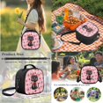 thumbnail image 5 of ZUXONGSY Cat Strawberry Daisy Flower Print School Bookbag Set of 4 for Boys Girls, Durable Kids Backpack with Insulated Lunch Box Pencil Case and Water Bottle Holder, Large Kids Schoolbag Book Bag, 5 of 6
