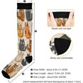 thumbnail image 3 of Coolnut Funny Cute Kittens Compression Socks for Women&Men, Circulation-Best Support for Nurses,Running,Athletic-2 Pack, 3 of 7