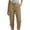 Khaki, variant on Yuhangmm Women's Casual Straight Leg Cargo Pants With Button Front For Summer Comfort And Daily Wear Khaki L