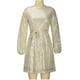 thumbnail image 5 of Qucoqpe - Vestido estilo flapper de manga larga con lentejuelas brillantes y glamurosas para mujer, ideal para invitadas de boda, fiestas y clubes., 5 of 5