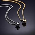 thumbnail image 3 of Sports Football Necklaces For Men Boys Stainless Steel, World Cup Football Necklace Pendant Souvenir, 3 of 4