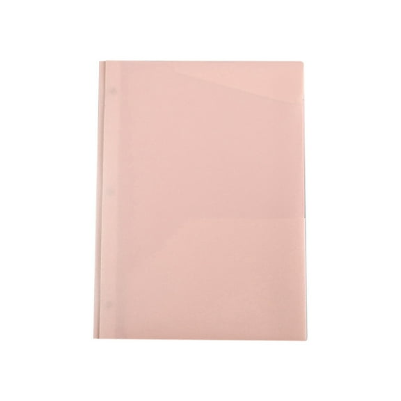 DJJGXAN Heavy-duty Plastic Folders with Pockets and Prong with Fasteners, 2 Pocket Folder, 3 Prong Folders, 1 Pack, Plastic Folders with Brads and Pockets, Letter Size, 9.57" x 11.73"