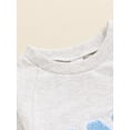 thumbnail image 6 of Suealasg Baby Boys Girls Birthday One Piece Clothes Long Sleeve Letter Print Romper Bodysuit 6 12 18 Months Infant Newborn Fall Jumpsuit Clothing, 6 of 7
