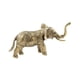 thumbnail image 4 of Figuras de elefantes,Figuras de elefantes de latón,artesanías decorativas,Adornos de elefantes tailandeses coleccionables para decoración del hogar,Estatuas de animales pequeños Estantería, 4 of 8