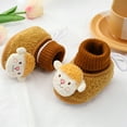 thumbnail image 4 of Fozruso Baby Girls Boys Warm Shoes Soft Booties Snow Comfortable Boots Infant Toddler Warming And Fashion Cute Shoes Sizes 5 Toddler(Yellow), 4 of 6