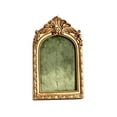 thumbnail image 2 of Gumesh 5x7 Picture Frame Vintage Gold Frames, Antique Gold Ornate Resin Photo Frame with Glass Front for Tabletop and Wall Mounting, Arched Picture Frame for Home Decor, 2 of 6