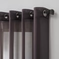 thumbnail image 2 of No. 918 Emily Voile Sheer Grommet Curtain Panel, 59"x84", Fig Purple, 2 of 7