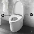 thumbnail image 5 of Viro Smart Tankless Elongated Toilet, Touchless Vortex™ Dual-Flush 1.1/1.6 gpf, 5 of 14