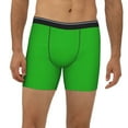thumbnail image 2 of Disketp Green Men's Boxer Briefs Men’s Underwear Boxer Briefs for Men, 2 of 7