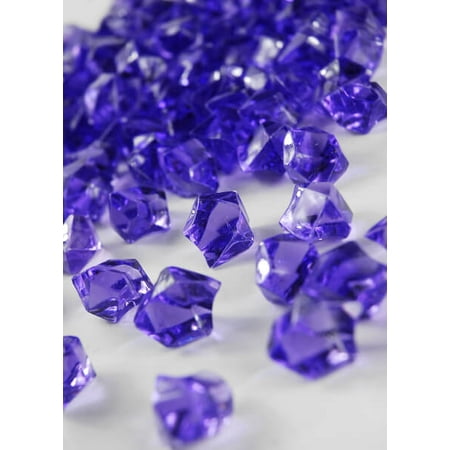 Dark Purple Acrylic Wedding Table Confetti (3/4 lb)