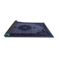 thumbnail image 2 of Ahgly Company Indoor Rectangle Medallion Blue Traditional Area Rugs, 7' x 10', 2 of 4