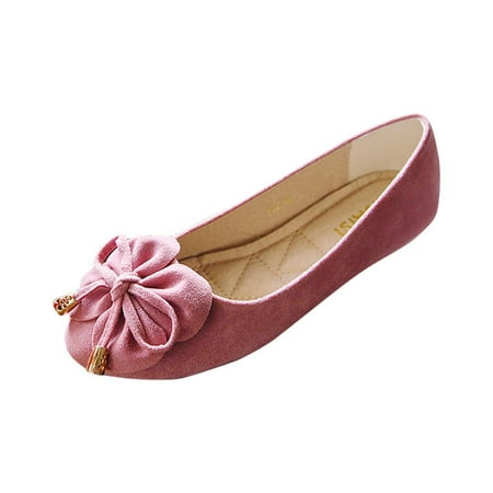 

Kmaischai Flat Shoes Women Women Singles Shoes Flat Shoes Bowknot Casual Shoes Slip On Work Shoes For Ladies Wedding Flat Shoes For Women Flat Dress Shoes For Women With Arch Support Flat Women Shoe