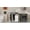 White 817, variant on Slim Media Stand for PS5 and Xbox, 44.49 Game Console Storage Cabinet with 2 Drawers and 3 Hooks, Antique White MDF Cabinet for Living Room