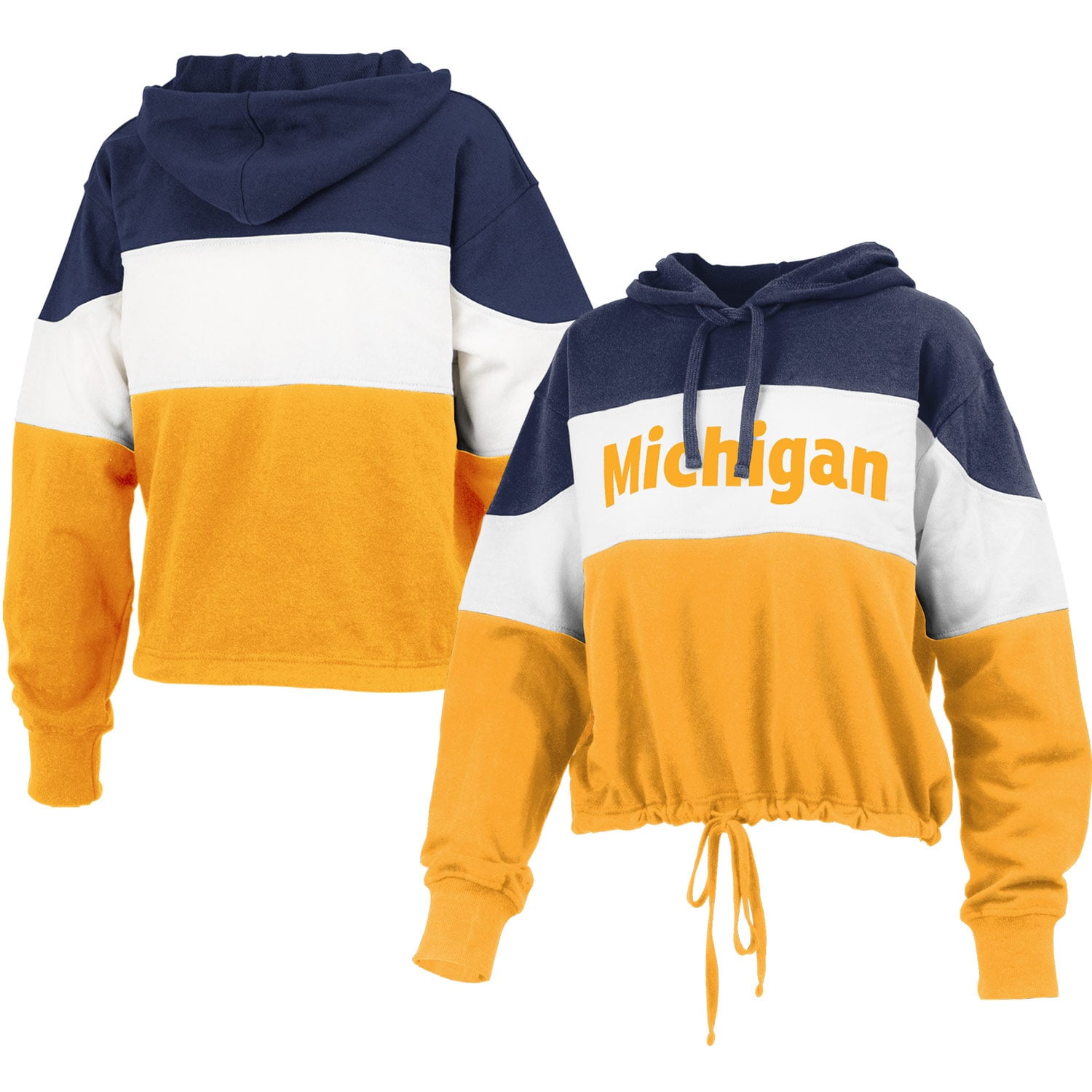 maize michigan hoodie