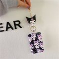 thumbnail image 2 of Pcs Sanrio Kitty Kuromi My Melody Multiple Styles Bank Card Student Card Anti-Lost Stretchable Cute Case Storage Folder, 2 of 6