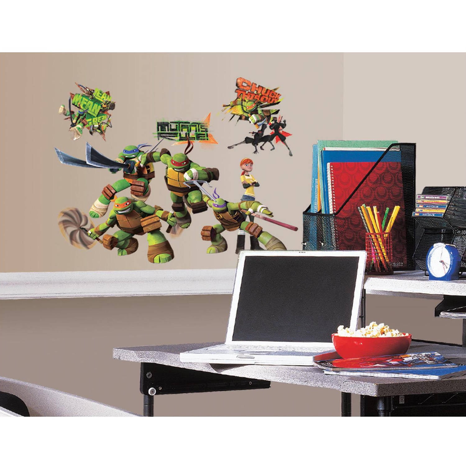 Turtle Wall Decor teenage mutant ninja turtles peel & stick wall decals Turtle Wall Decor teenage mutant ninja turtles peel & stick wall decals
