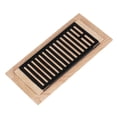 thumbnail image 3 of Decoración de rejillas de ventilación de madera para suelo, roble blanco, 4 x 10 pulgadas, 3 of 4